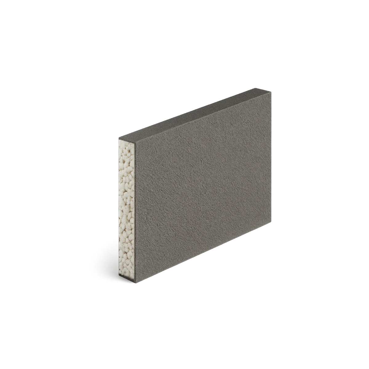 Rodapé / base externa BR005 em EPS revestido — 50 cm de altura × 05 cm de avanço, barra de 1 metro | Moldurale