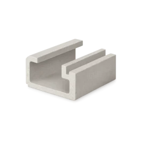 Sanca interna SI002 em EPS revestido — 25 cm de altura × 50 cm de avanço, barra de 1 metro | Moldurale