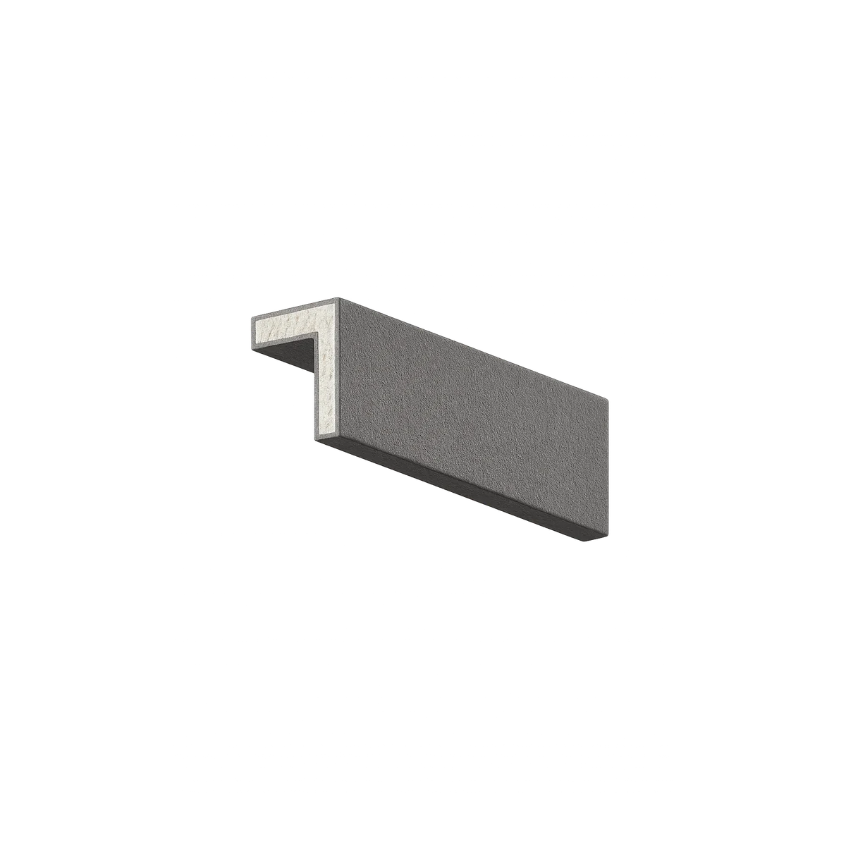 Cantoneira externa CA002 em EPS revestido — 10 cm de altura × 10 cm de avanço, barra de 1 metro | Moldurale