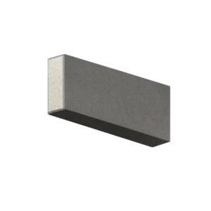 Filete externo FE003 em EPS revestido — 15 cm de altura × 04 cm de avanço, barra de 2 metros | Moldurale