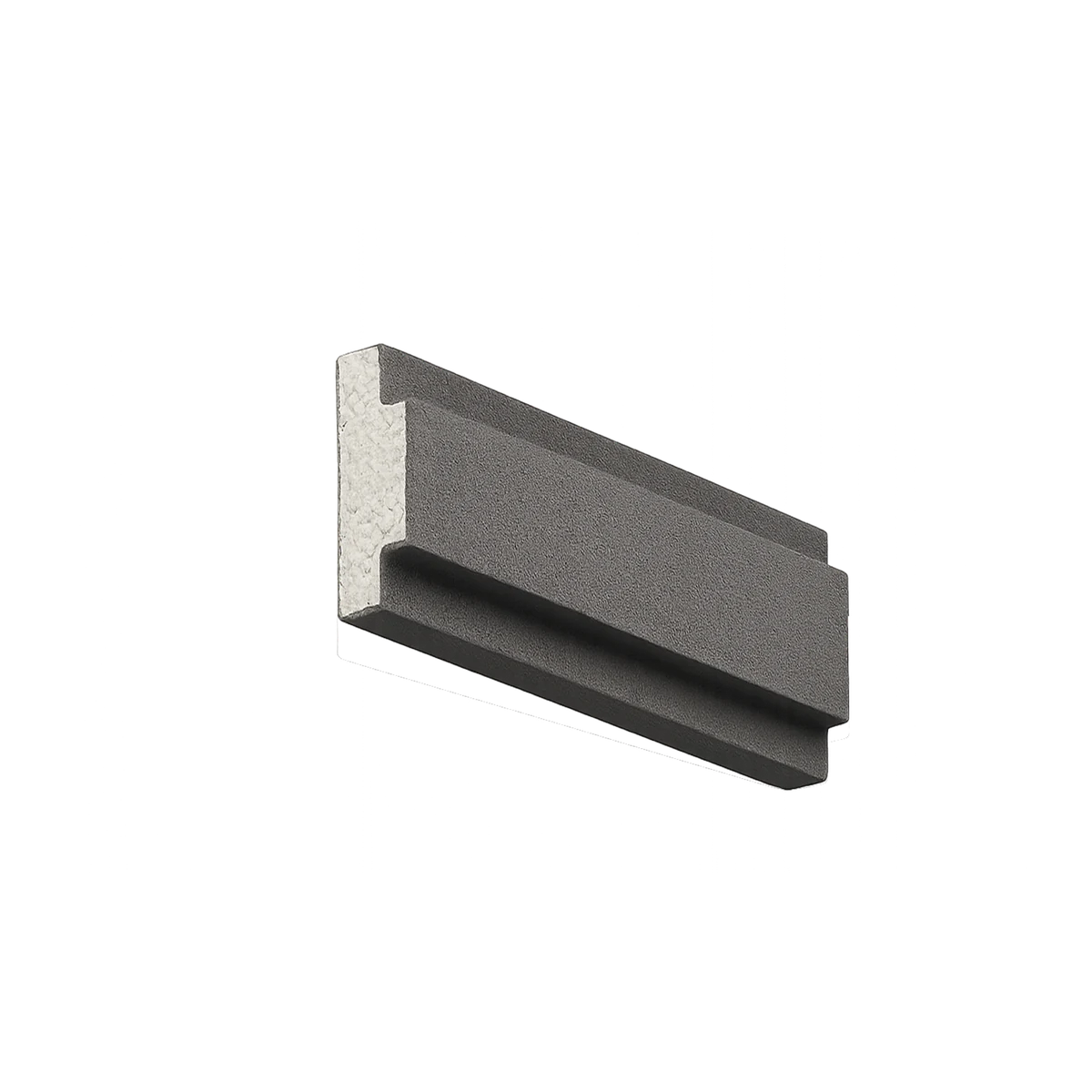 Filete externo FE004 em EPS revestido — 15 cm de altura × 04 cm de avanço, barra de 2 metros | Moldurale