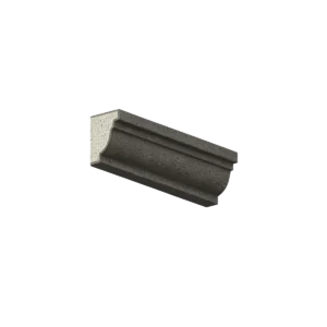 Guarnição para esquadria GE001 em EPS revestido — 16 cm de altura × 11 cm de avanço, barra de 1 metro | Moldurale